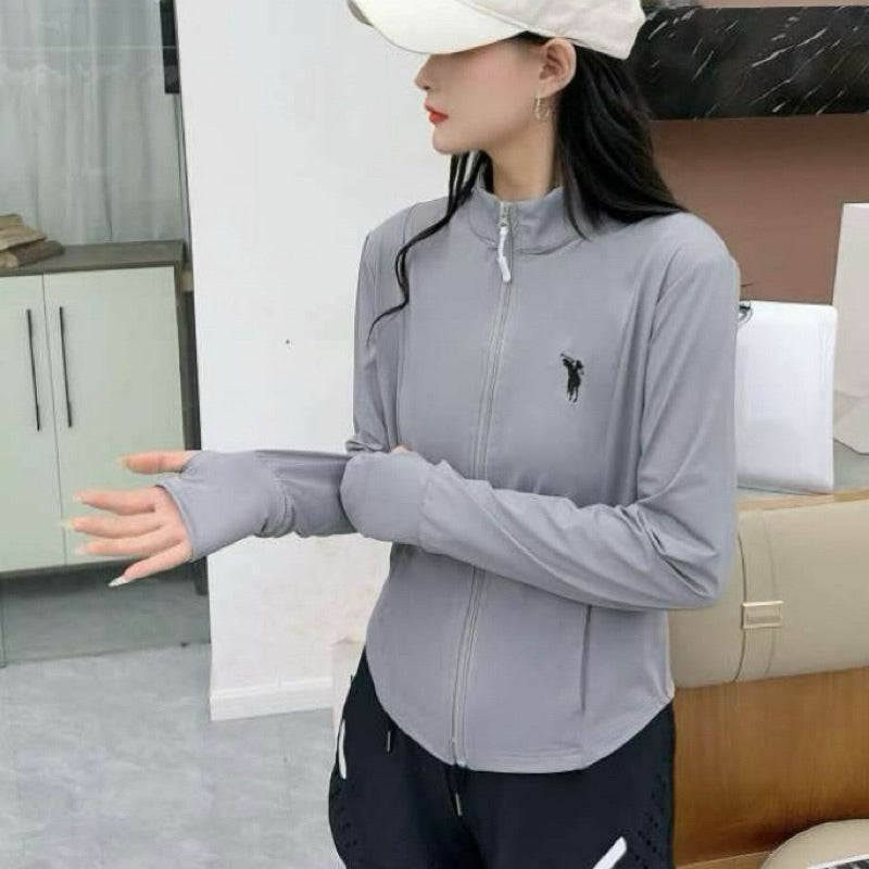 【T591】Polo UPF50+防紫外线速干透气防晒冰丝外套
