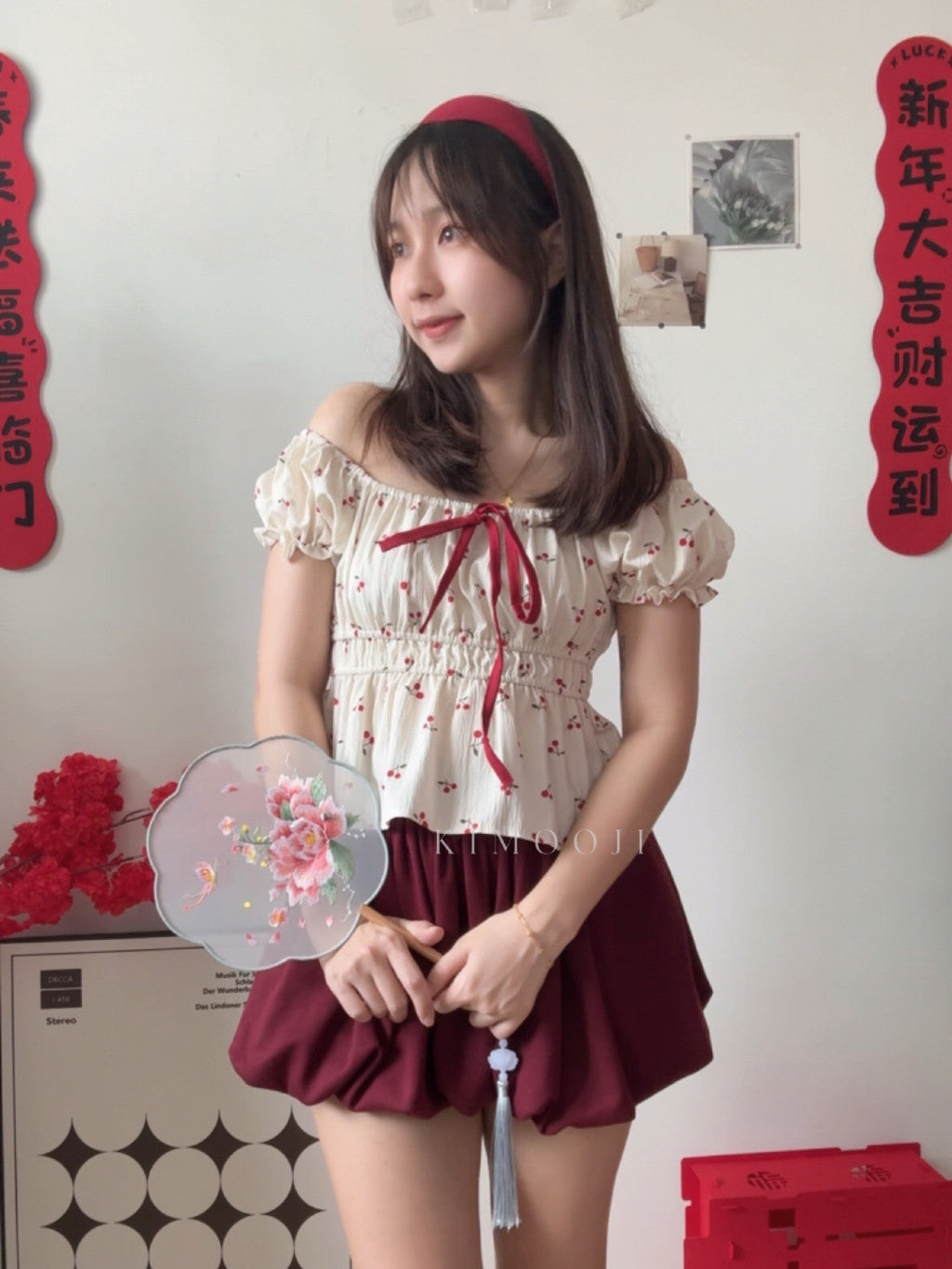 【T1035】TALENT Balon PomPom Skirt
