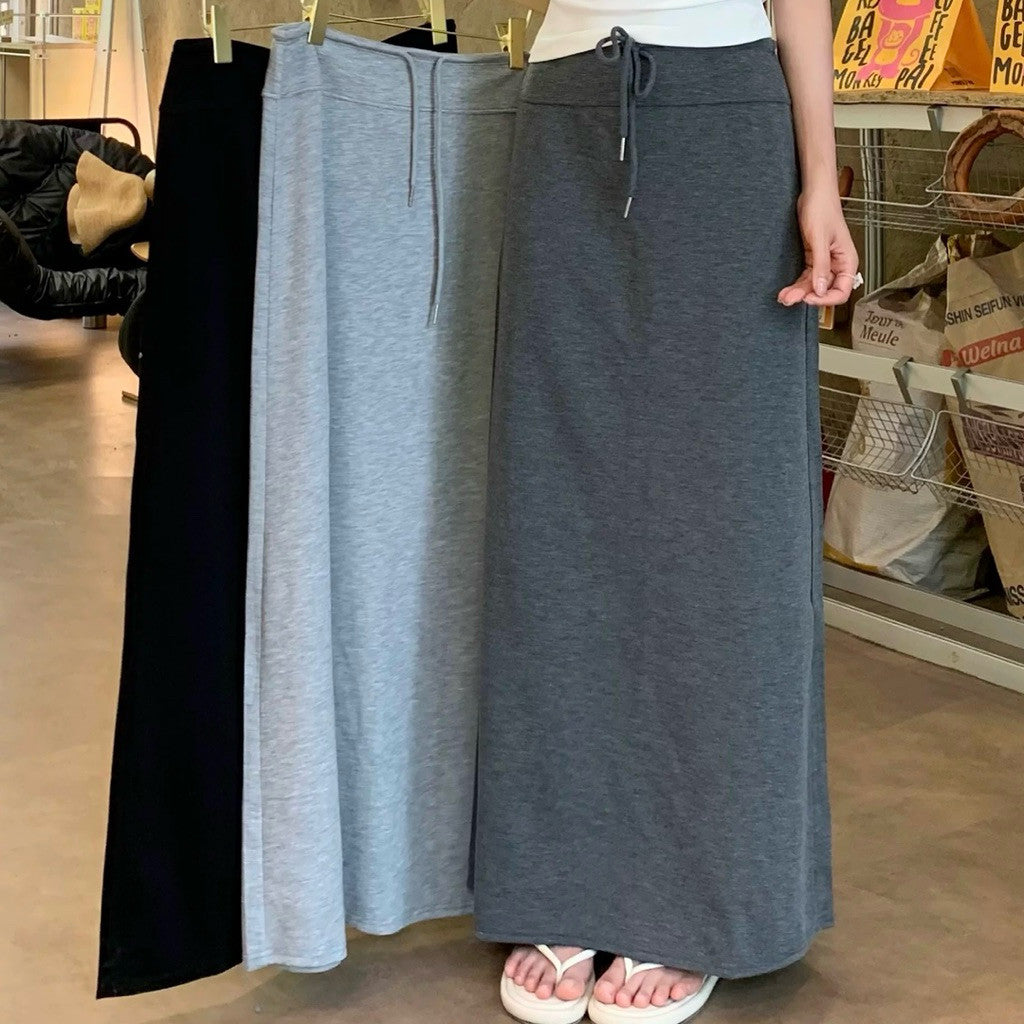 【T800】超PREMIUM! 面膜长裙 Space Cotton Maxi Skirt