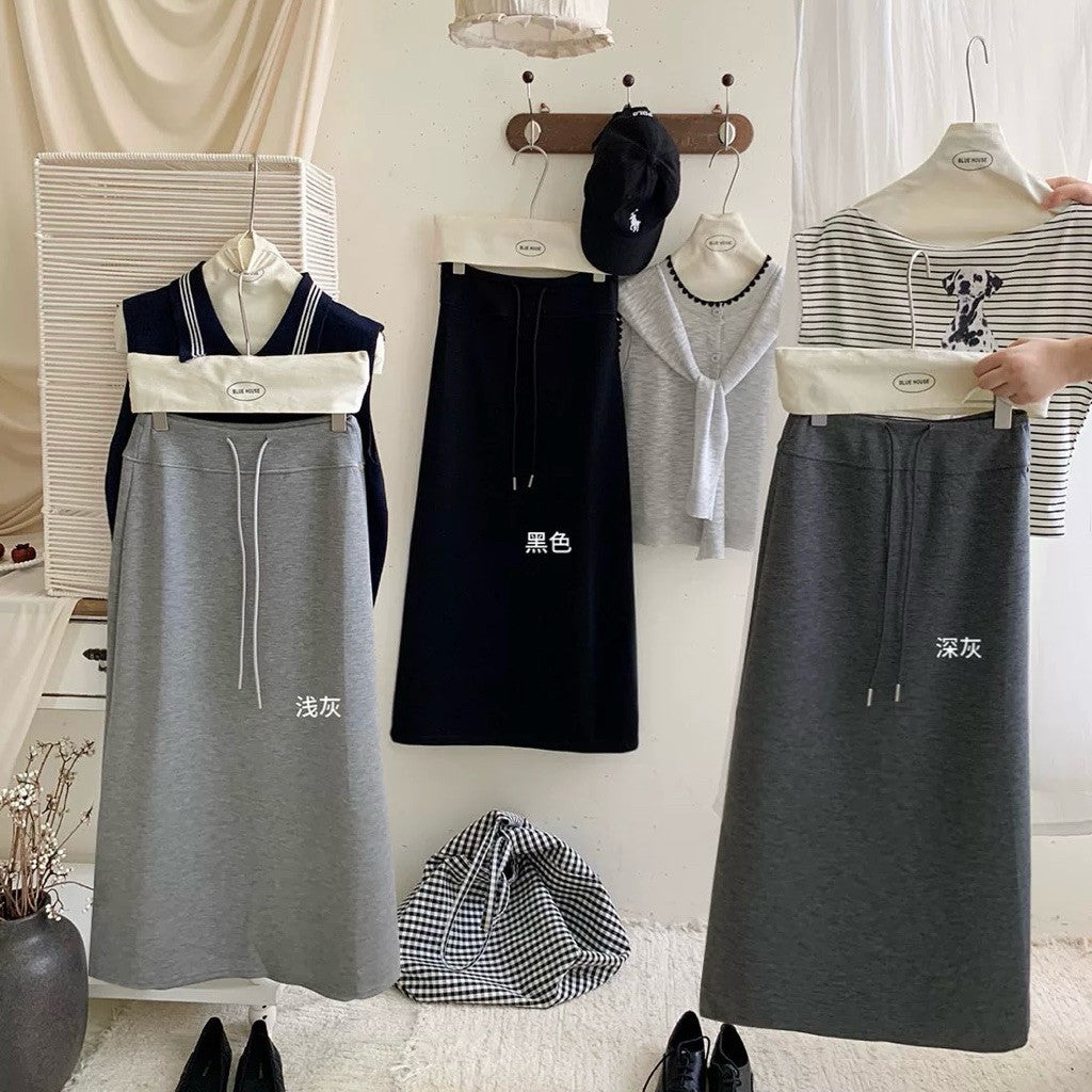 【T800】超PREMIUM! 面膜长裙 Space Cotton Maxi Skirt