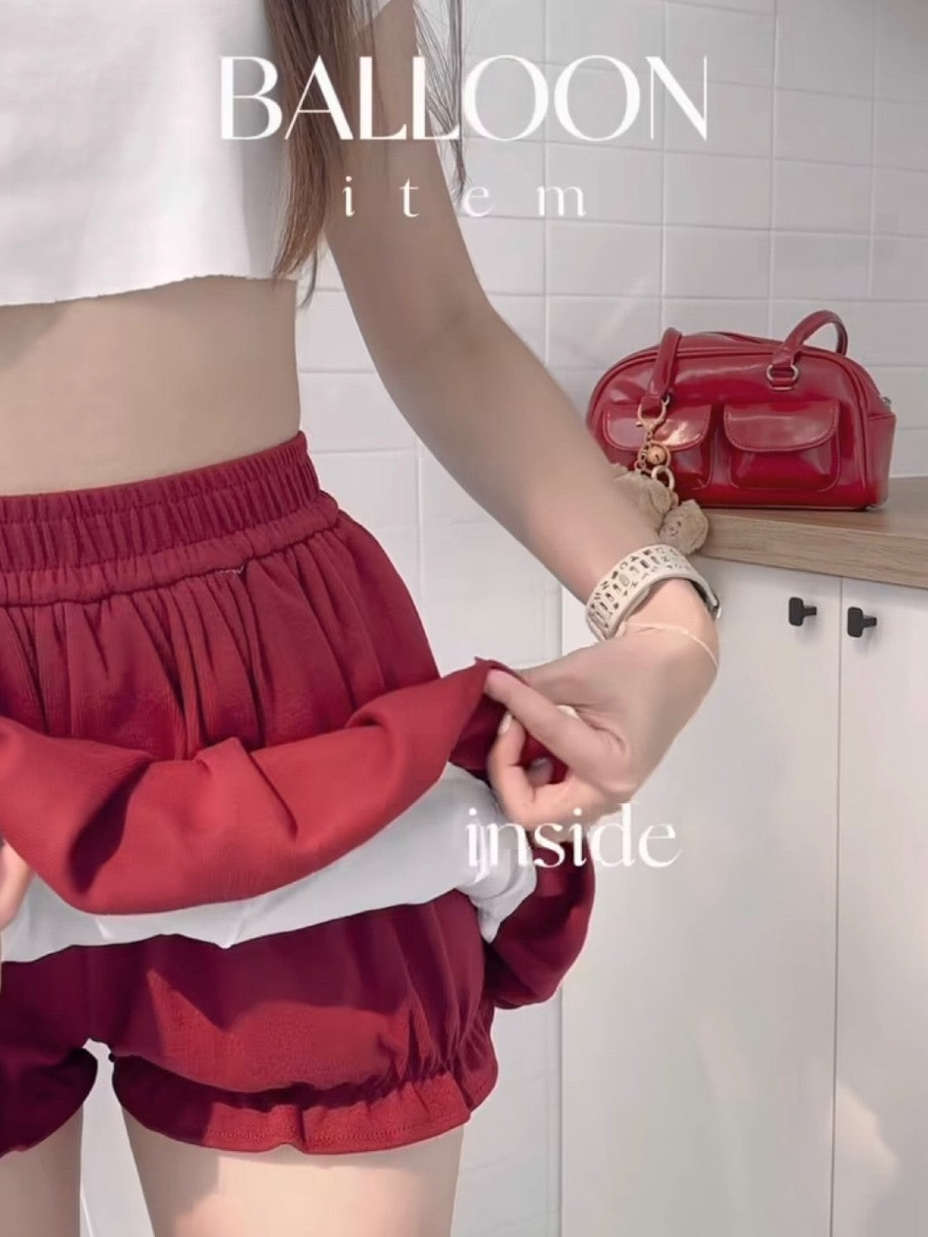 【T1035】TALENT Balon PomPom Skirt