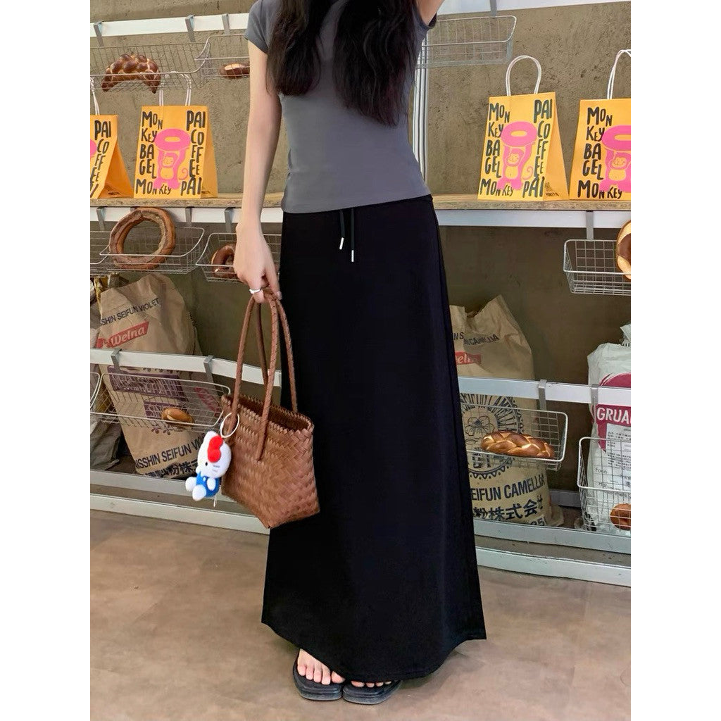 【T800】超PREMIUM! 面膜长裙 Space Cotton Maxi Skirt