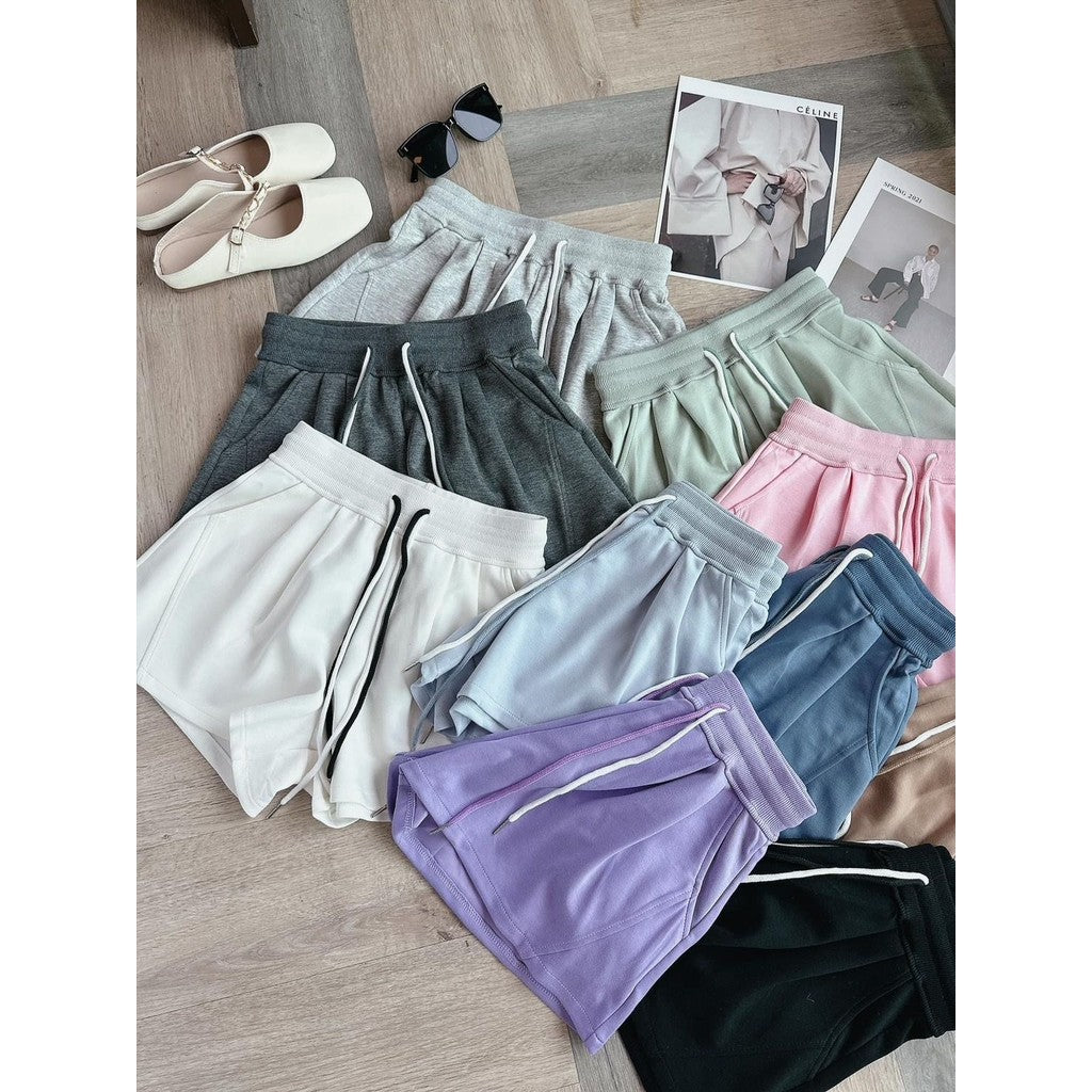 【T180】💥🇹🇭 太空棉女款休闲短裤JC